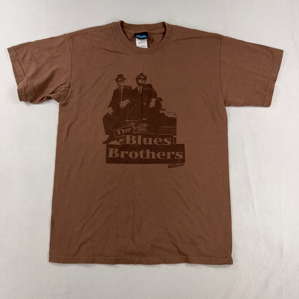 The Blues Brothers Shirt Official Movie‎ Graphic Tee Brown Mens Medium M
